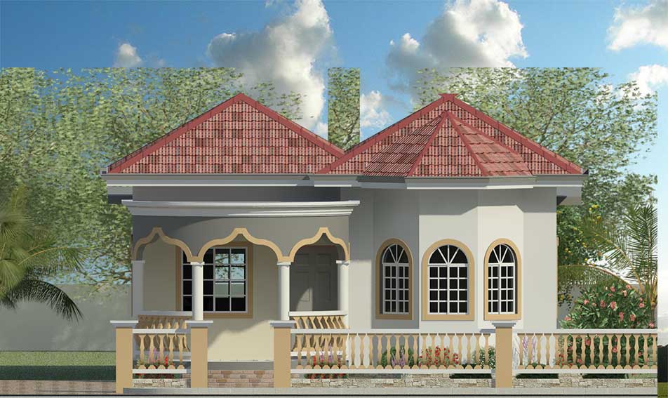 3 Bedroom House Plans And Designs In Jamaica Alumn